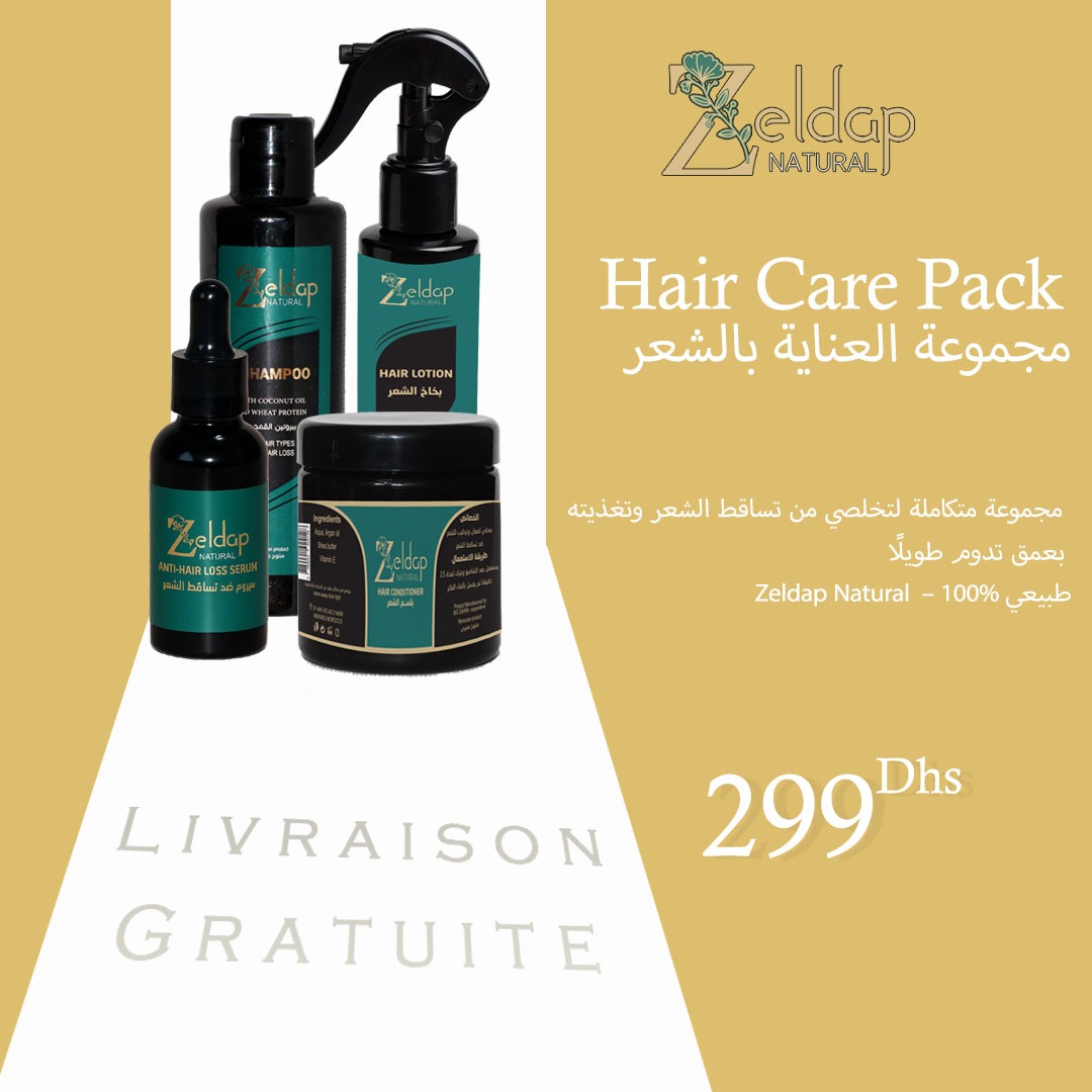 Zeldap Natural Hair Care Package